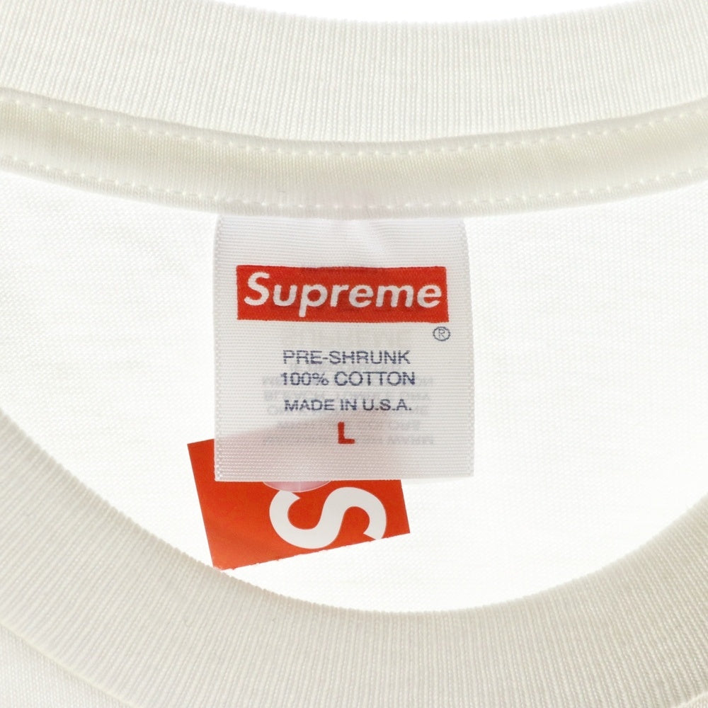 SUPREME(シュプリーム) 23AW NBA Young Boy Tee ヤングボーイ フォトプリント クルーネック 半袖Tシャツ カットソー ホワイト