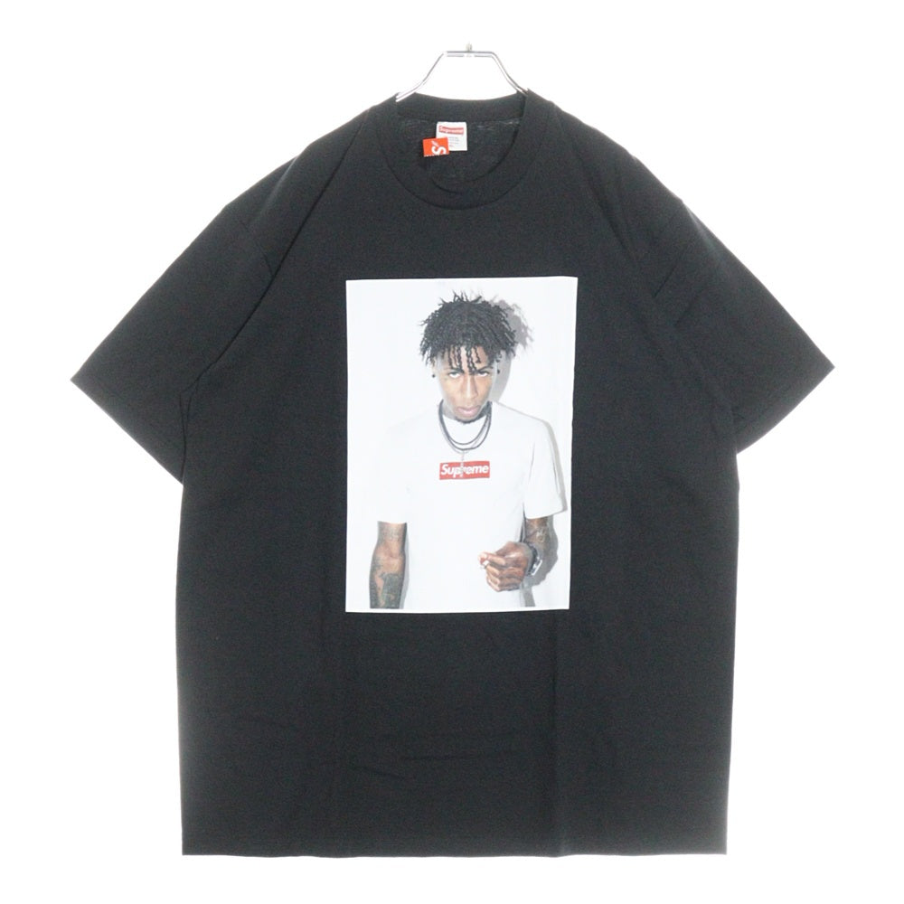 SUPREME(シュプリーム) 23AW NBA Young Boy Tee ヤングボーイ フォトプリント クルーネック 半袖Tシャツ カットソー ブラック