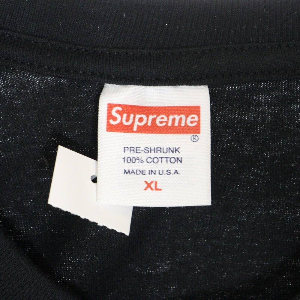 SUPREME(シュプリーム) 23AW NBA Young Boy Tee ヤングボーイ フォトプリント クルーネック 半袖Tシャツ カットソー ブラック