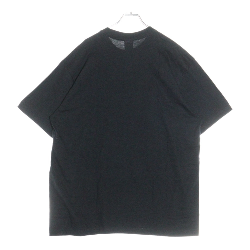 SUPREME(シュプリーム) 22S × Burberry Box Logo Tee バーバリー ボックスロゴ クルーネック 半袖Tシャツ カットソー ブラック