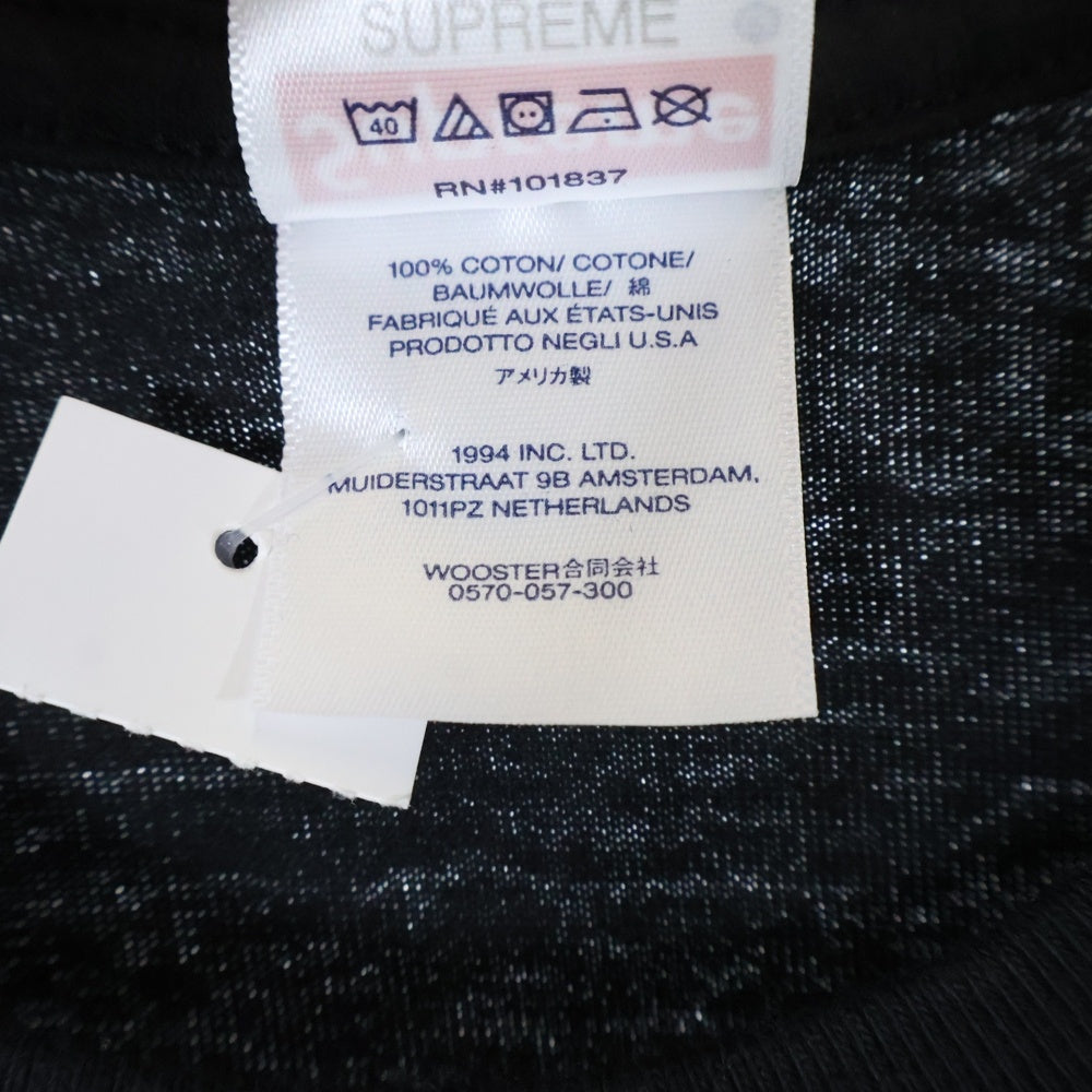 SUPREME(シュプリーム) 23SS Tonal Box Logo Tee トーナル ボックスロゴ プリント クルーネック 半袖Tシャツ カットソー ブラック