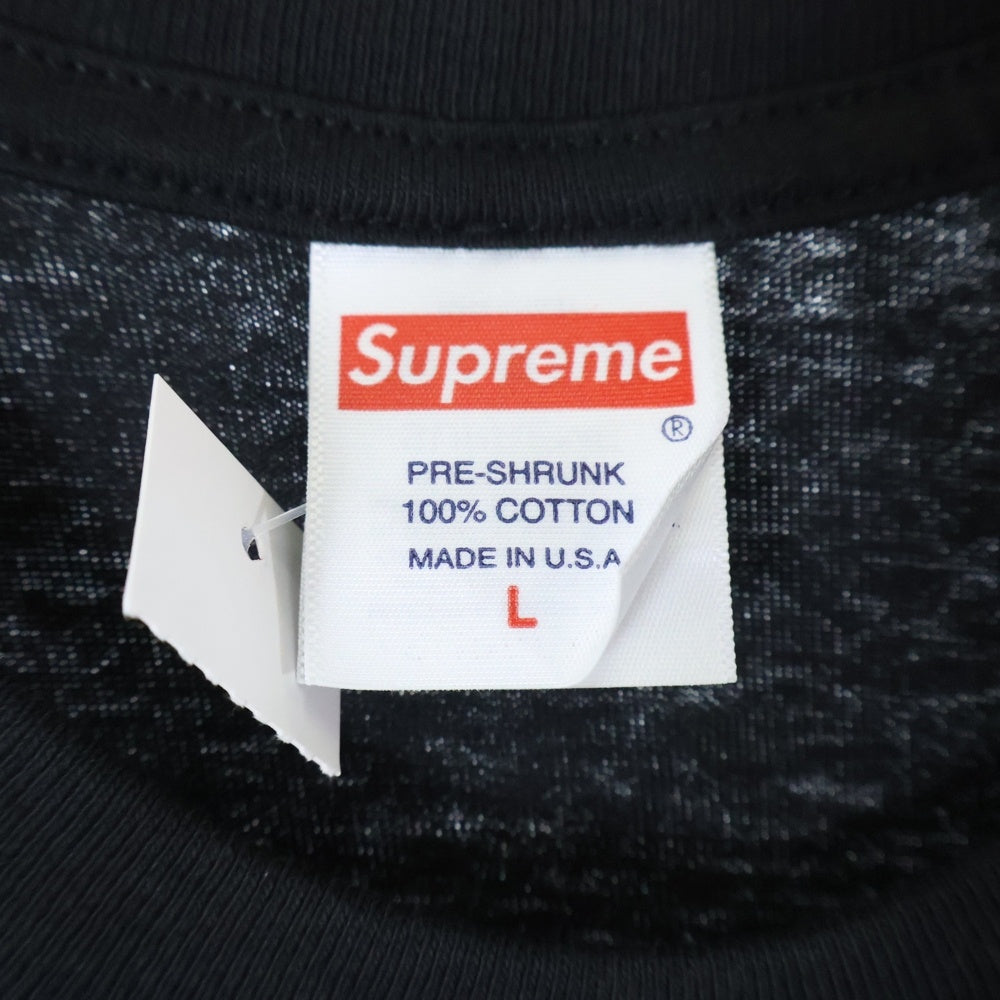 SUPREME(シュプリーム) 23AW Box Logo Tee Camo カモフラージュ 迷彩 ボックスロゴ クルーネック 半袖Tシャツ カットソー ブラック