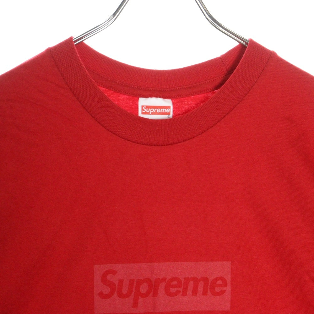 SUPREME(シュプリーム) 23SS Tonal Box Logo Tee トーナル ボックスロゴ プリント クルーネック 半袖Tシャツ カットソー レッド