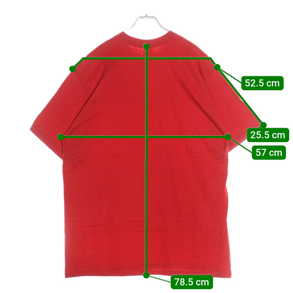 SUPREME(シュプリーム) 23SS Tonal Box Logo Tee トーナル ボックスロゴ プリント クルーネック 半袖Tシャツ カットソー レッド
