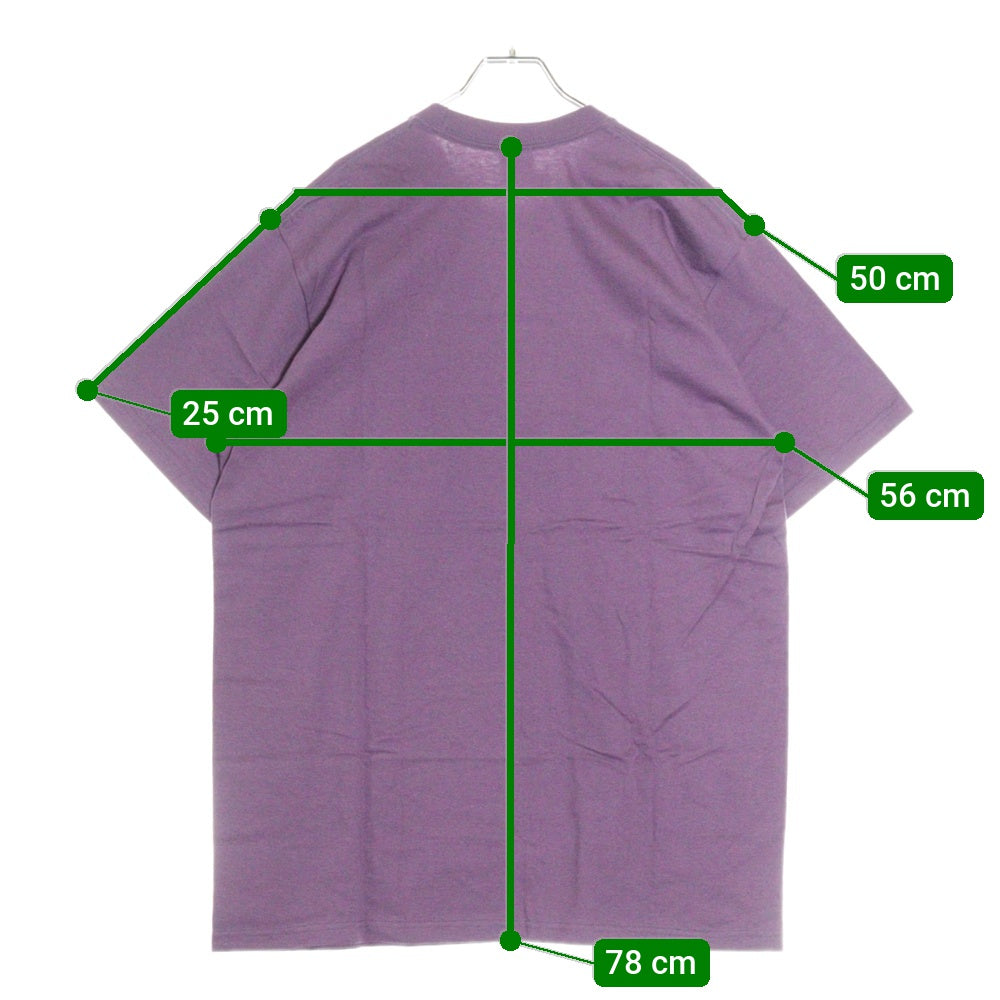 SUPREME(シュプリーム) 23SS Tonal Box Logo Tee トーナル ボックスロゴ プリント クルーネック 半袖Tシャツ カットソー パープル