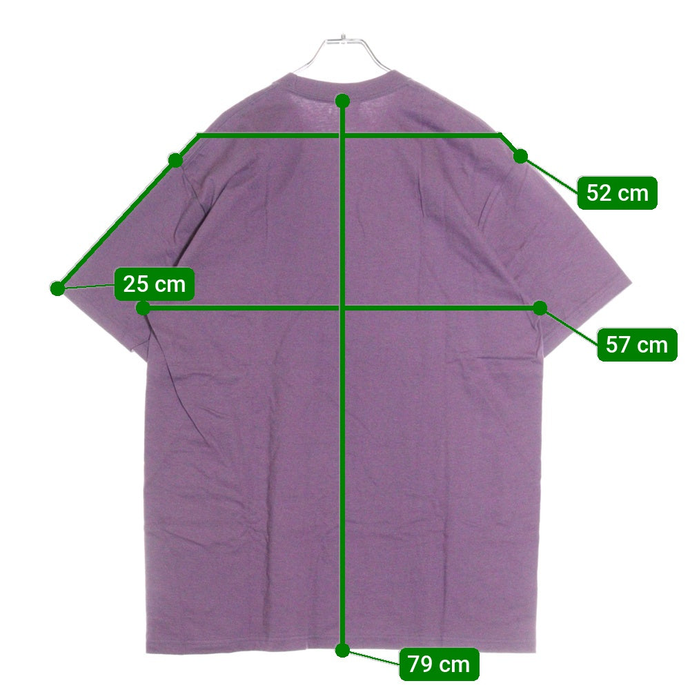 SUPREME(シュプリーム) 23SS Tonal Box Logo Tee トーナル ボックスロゴ プリント クルーネック 半袖Tシャツ カットソー パープル
