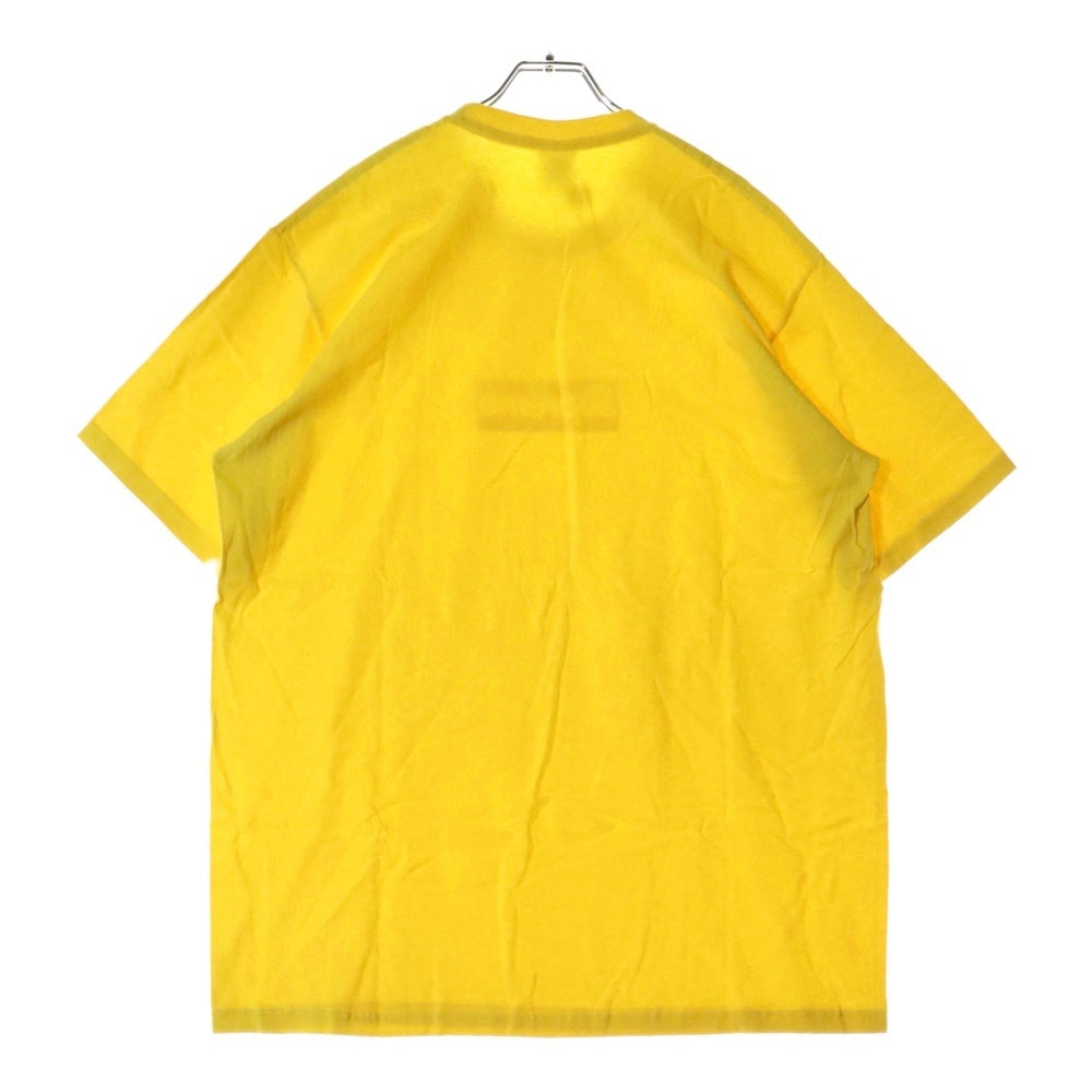 SUPREME(シュプリーム) 23SS Tonal Box Logo Tee トーナル ボックスロゴ プリント クルーネック 半袖Tシャツ カットソー イエロー