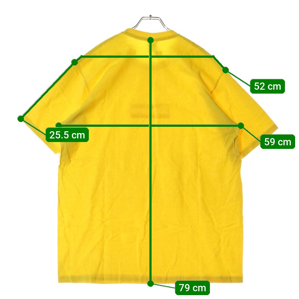 SUPREME(シュプリーム) 23SS Tonal Box Logo Tee トーナル ボックスロゴ プリント クルーネック 半袖Tシャツ カットソー イエロー
