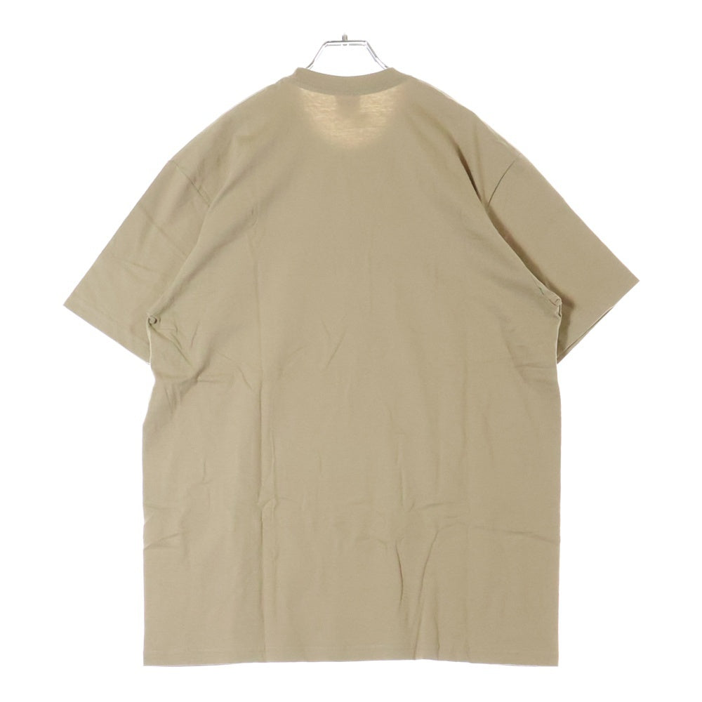 SUPREME(シュプリーム) 23SS Tonal Box Logo Tee トーナル ボックスロゴ プリント クルーネック 半袖Tシャツ カットソー ベージュ