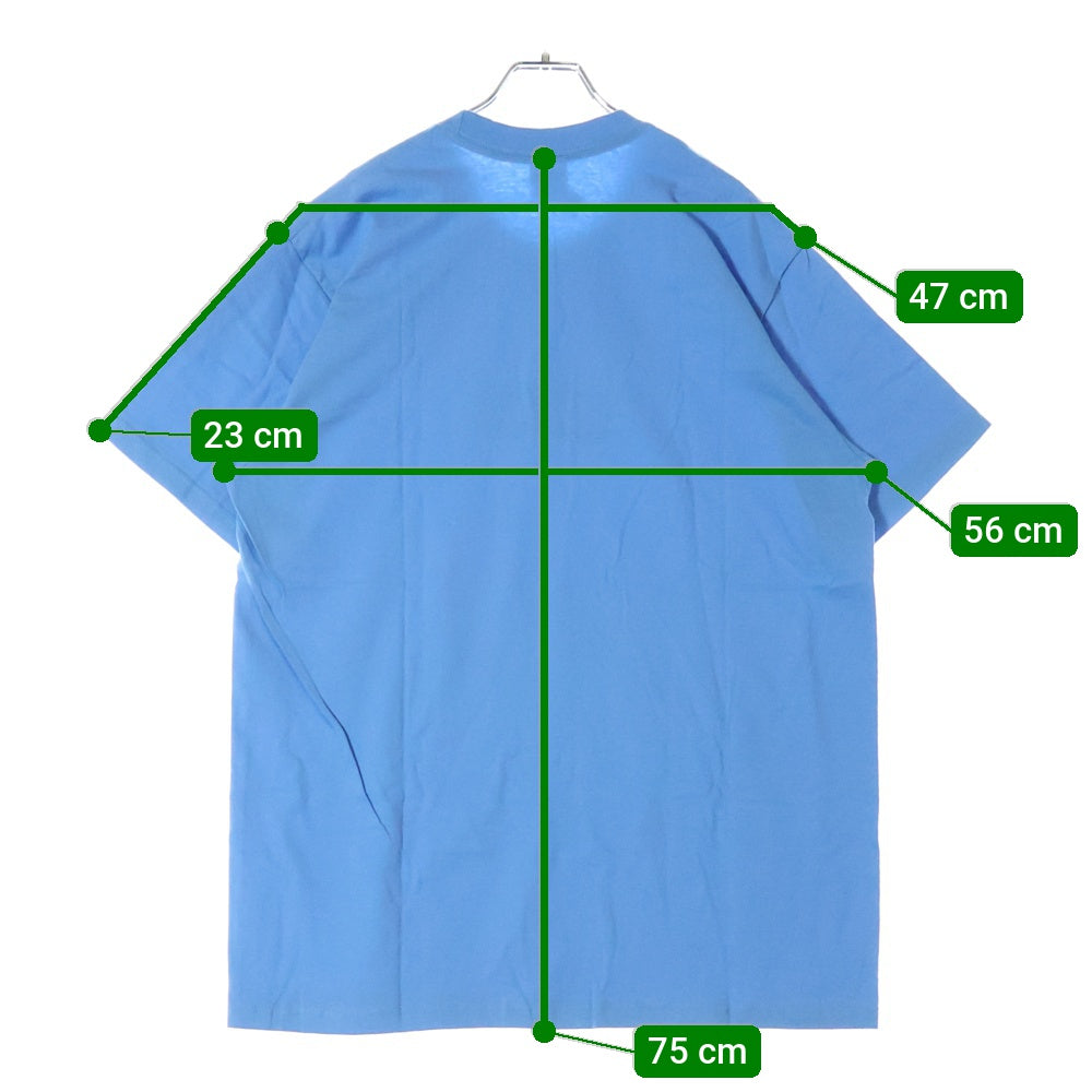 SUPREME(シュプリーム) 23SS Tonal Box Logo Tee トーナル ボックスロゴ プリント クルーネック 半袖Tシャツ カットソー ライトブルー