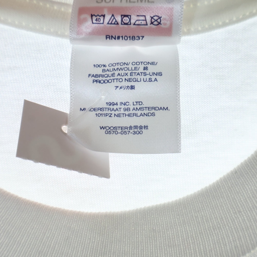 SUPREME(シュプリーム) 23AW Box Logo Tee Camo カモフラージュ 迷彩 ボックスロゴ クルーネック 半袖Tシャツ カットソー ホワイト