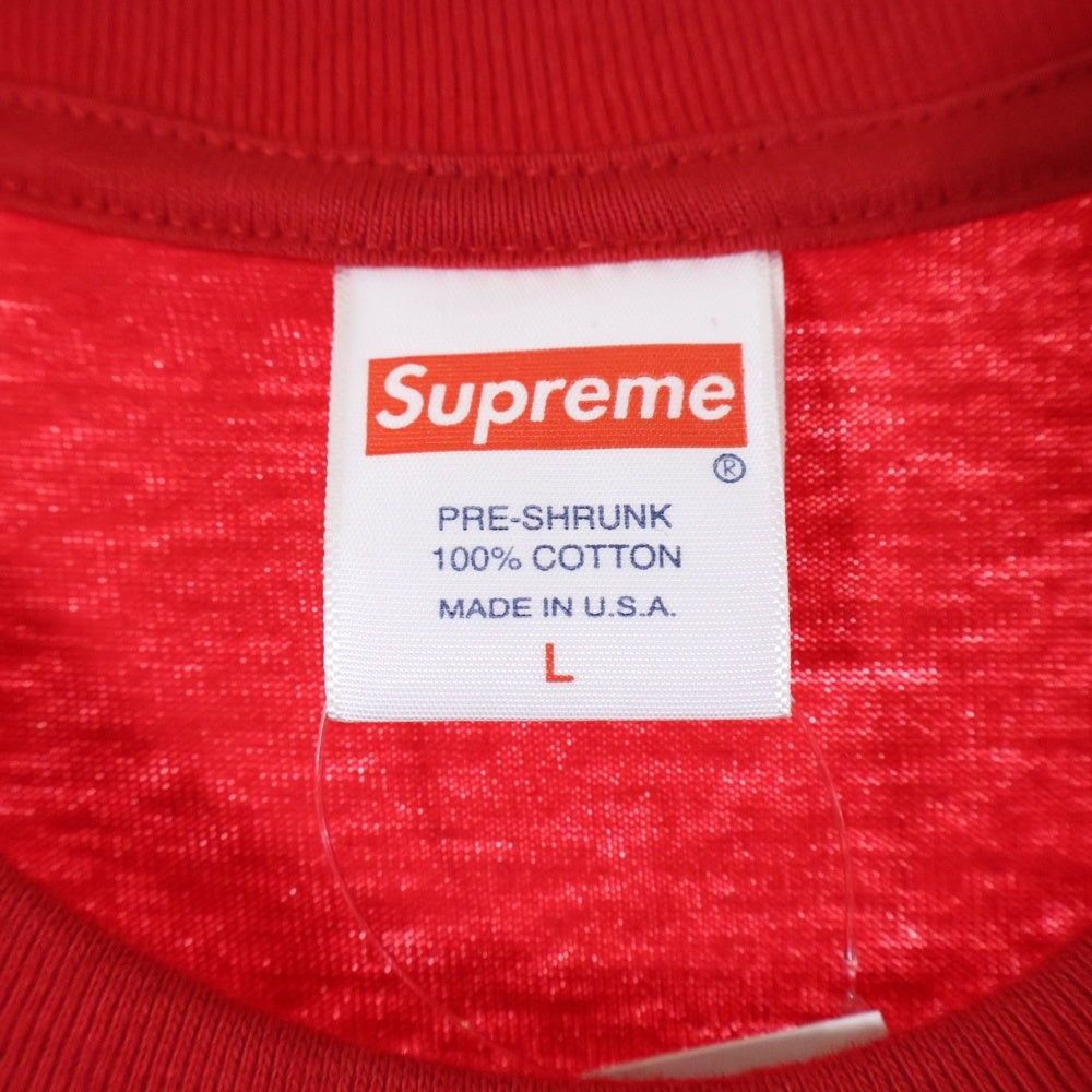 SUPREME(シュプリーム) 23AW Box Logo Tee Camo カモフラージュ 迷彩 ボックスロゴ クルーネック 半袖Tシャツ カットソー レッド