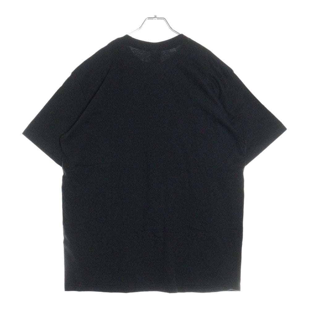 SUPREME(シュプリーム) 21SS×KAWS Chalk Logo Tee カウズ チョーク ボックスロゴ クルーネック 半袖Tシャツ カットソー ブラック