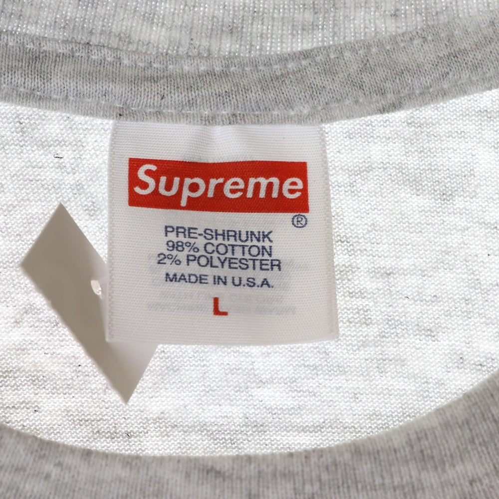 SUPREME(シュプリーム) 23AW Box Logo Tee Camo カモフラージュ 迷彩 ボックスロゴ クルーネック 半袖Tシャツ カットソー ライトグレー