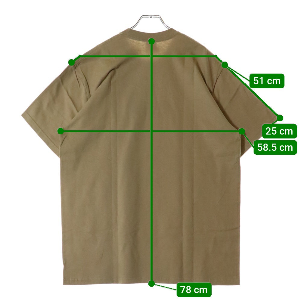 SUPREME(シュプリーム) 23AW Box Logo Tee Camo カモフラージュ 迷彩 ボックスロゴ クルーネック 半袖Tシャツ カットソー ベージュ