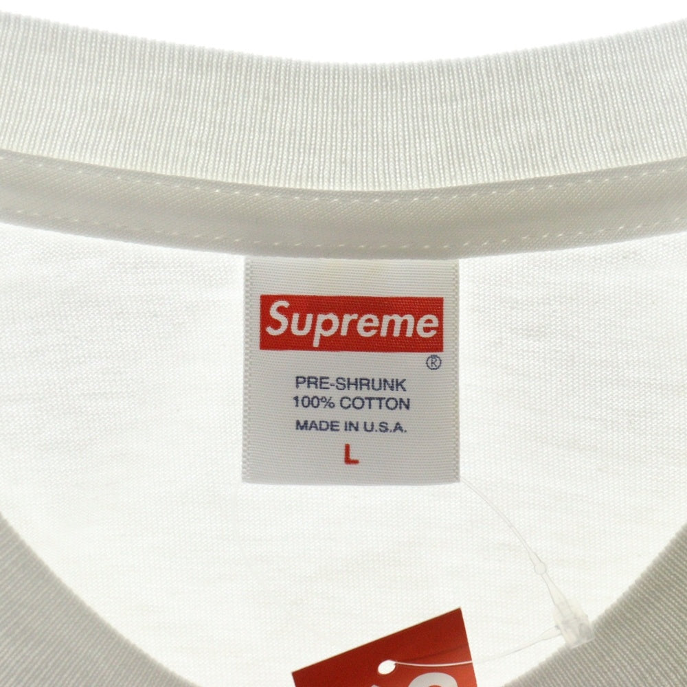 SUPREME(シュプリーム) 20AW Cross Box Logo Tee クロス ボックスロゴ クルーネック 半袖Tシャツ カットソー ホワイト