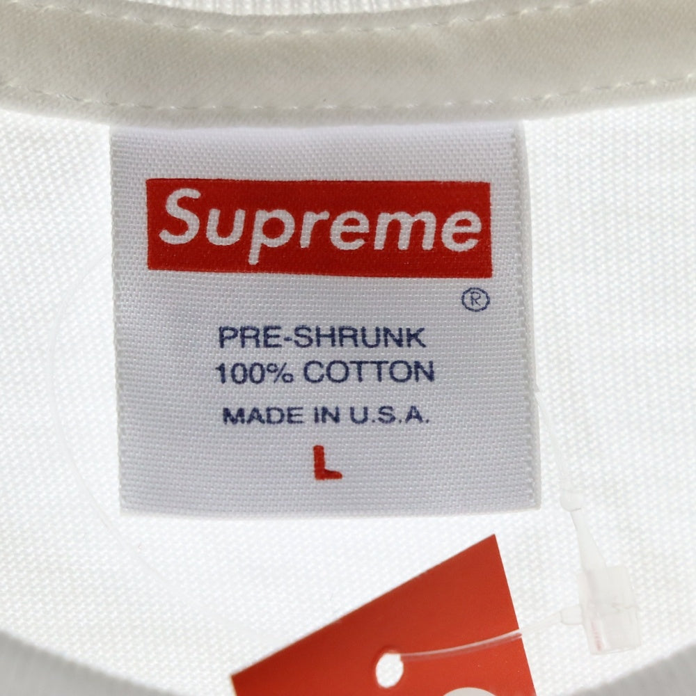 SUPREME(シュプリーム) 20AW Cross Box Logo Tee クロス ボックスロゴ クルーネック 半袖Tシャツ カットソー ホワイト