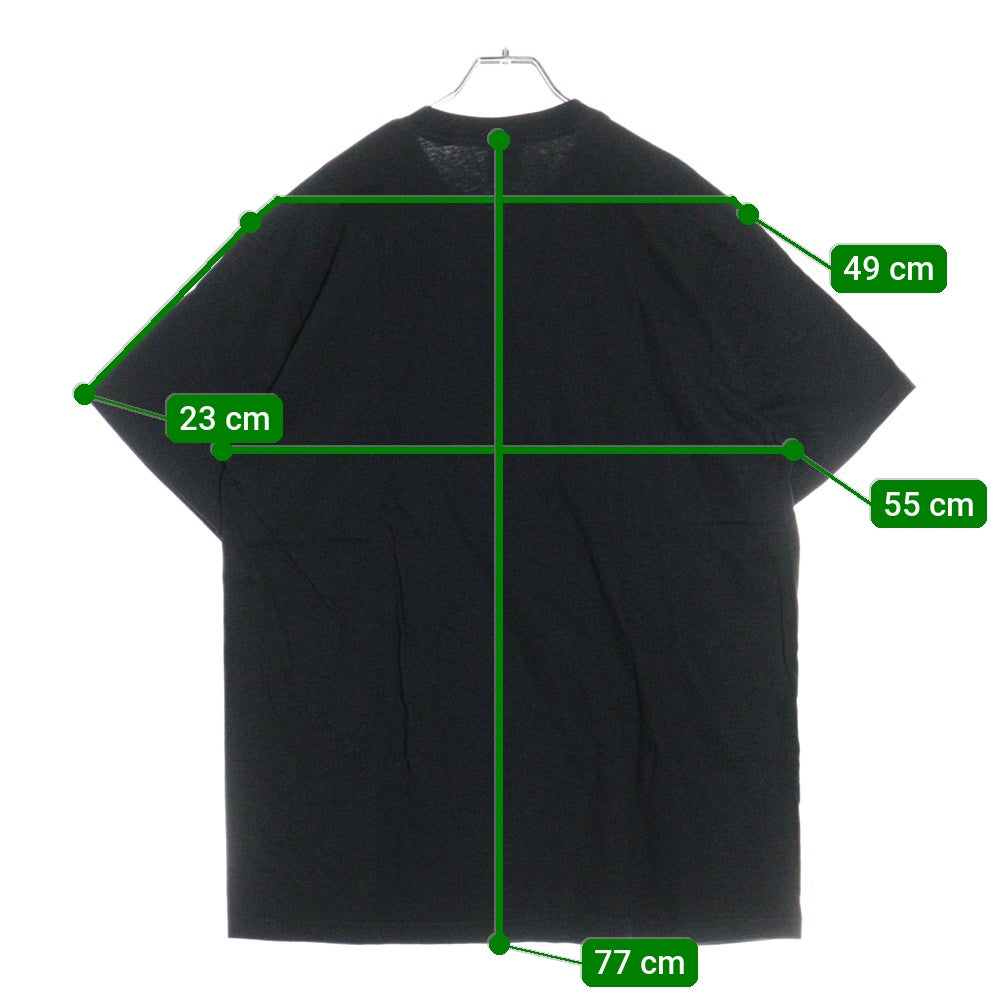 SUPREME(シュプリーム) 21SS×KAWS Chalk Logo Tee カウズ チョーク ボックスロゴ クルーネック 半袖Tシャツ カットソー ブラック