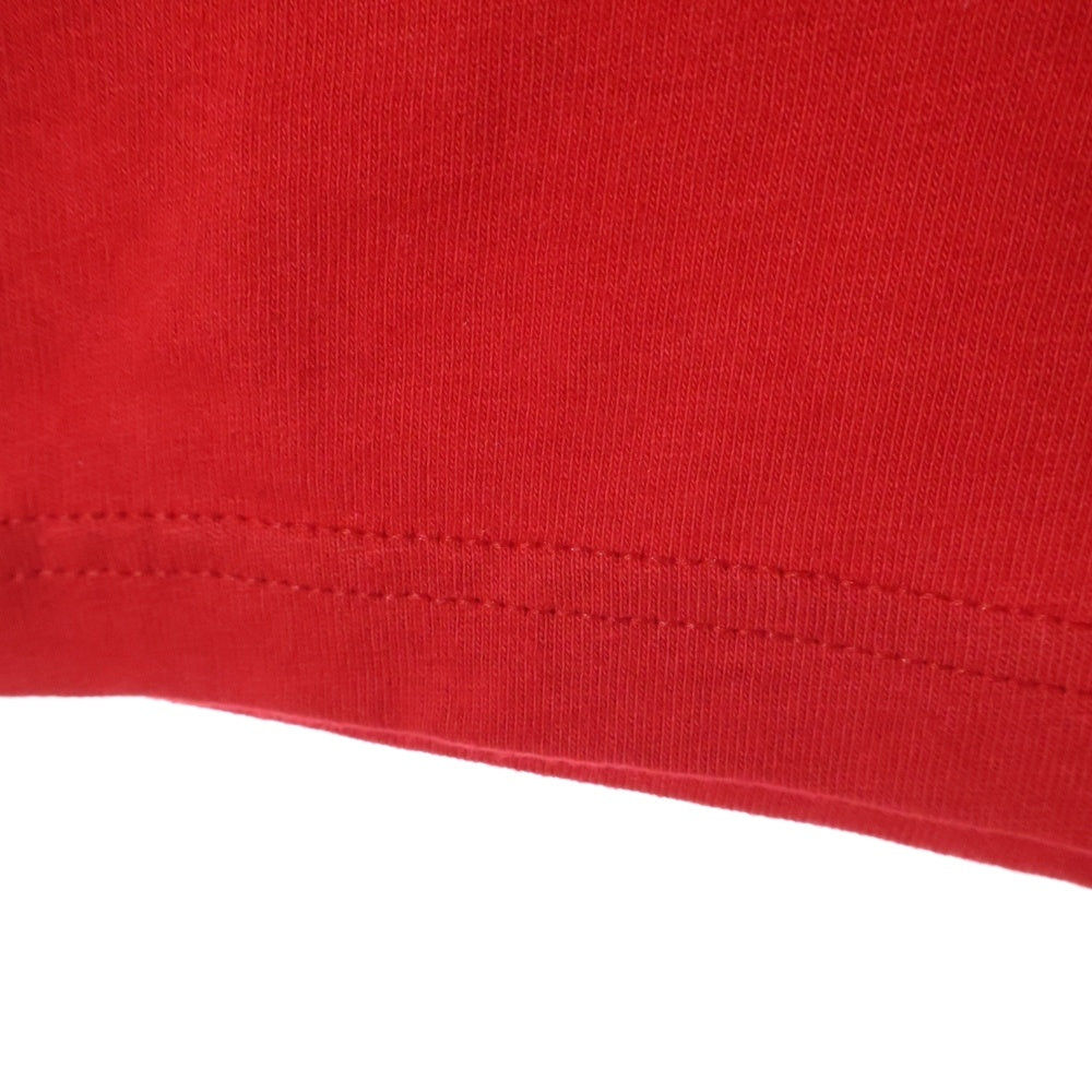 SUPREME(シュプリーム) 21SS×KAWS Chalk Logo Tee カウズ チョーク ボックスロゴ クルーネック 半袖Tシャツ カットソー レッド