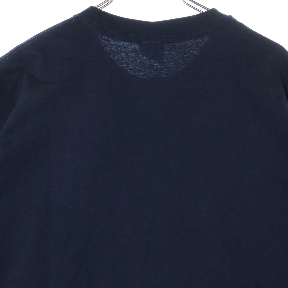 SUPREME(シュプリーム) 21SS×KAWS Chalk Logo Tee カウズ チョーク ボックスロゴ クルーネック 半袖Tシャツ カットソー ネイビー