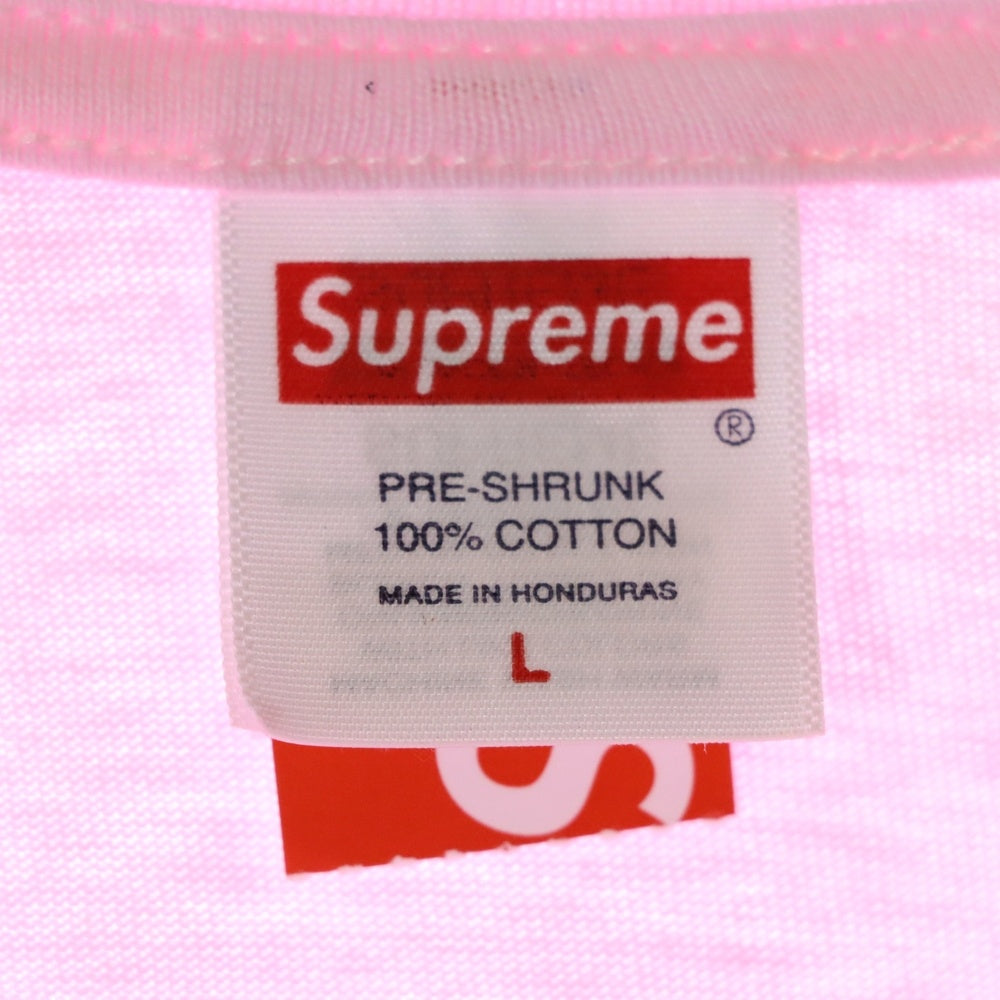 SUPREME(シュプリーム) 25SS Damien Hirst Tee ダミアンハースト プリント クルーネック 半袖Tシャツ カットソー ピンク