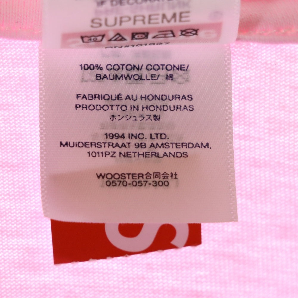 SUPREME(シュプリーム) 25SS Damien Hirst Tee ダミアンハースト プリント クルーネック 半袖Tシャツ カットソー ピンク