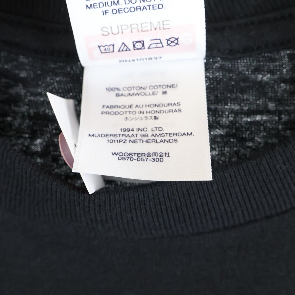 SUPREME(シュプリーム) 25SS Zoo York Dynasty Tee ズーヨーク ダイナスティ プリント クルーネック 半袖Tシャツ カットソー ブラック