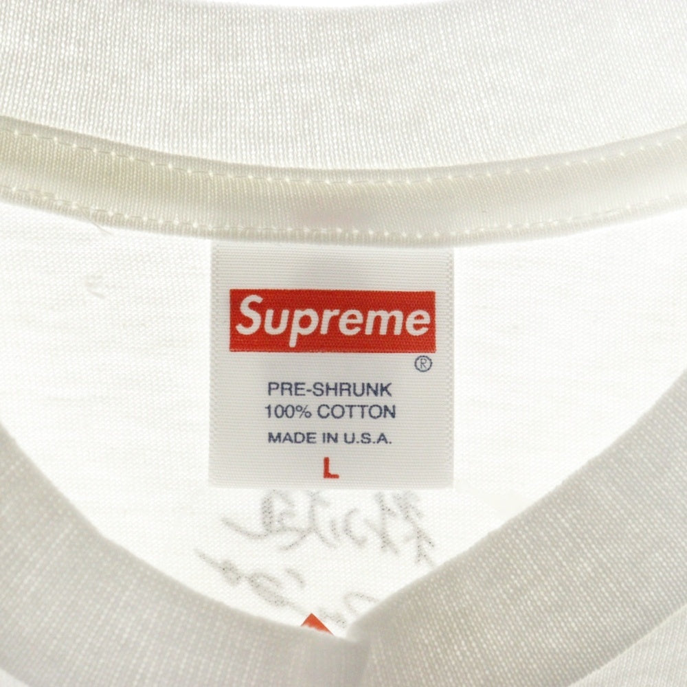 SUPREME(シュプリーム) 22SS Daido Moriyama Tights Tee 森山大道 タイツ フォトプリント クルーネック 半袖Tシャツ カットソー ホワイト