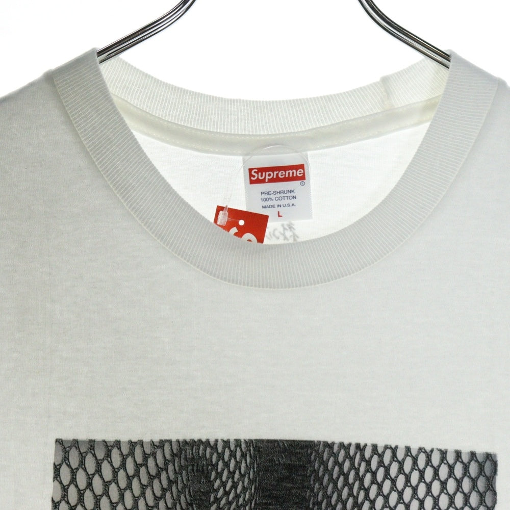 SUPREME(シュプリーム) 22SS Daido Moriyama Tights Tee 森山大道 タイツ フォトプリント クルーネック 半袖Tシャツ カットソー ホワイト