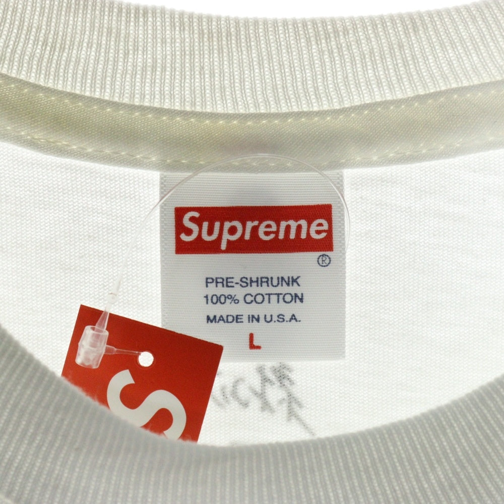 SUPREME(シュプリーム) 22SS Daido Moriyama Tights Tee 森山大道 タイツ フォトプリント クルーネック 半袖Tシャツ カットソー ホワイト