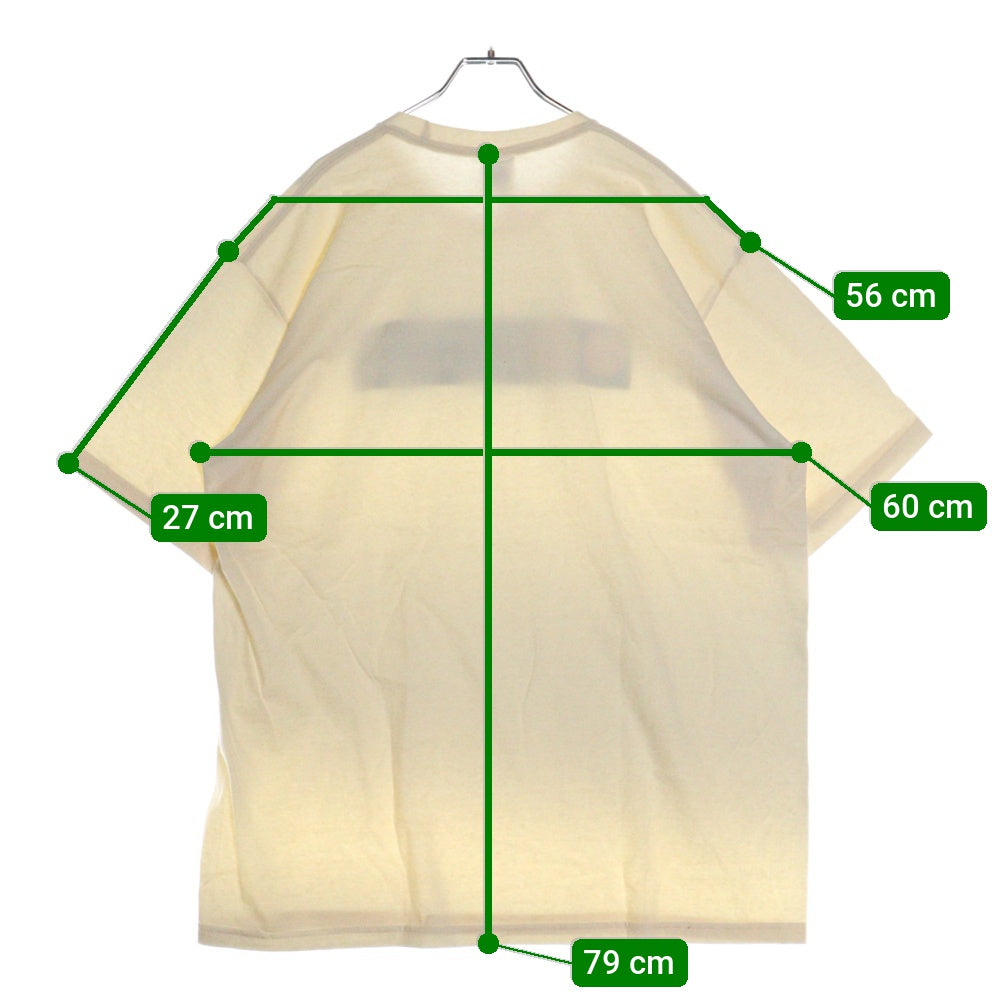 SUPREME(シュプリーム) 25SS Zoo York Transit Tee ズーヨーク トランジット プリント クルーネック 半袖Tシャツ カットソー クリーム