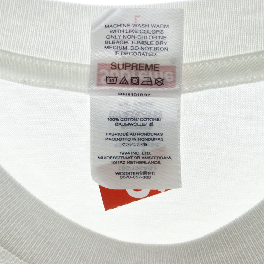 SUPREME(シュプリーム) 25SS Damien Hirst Tee ダミアンハースト プリント クルーネック 半袖Tシャツ カットソー ブラック