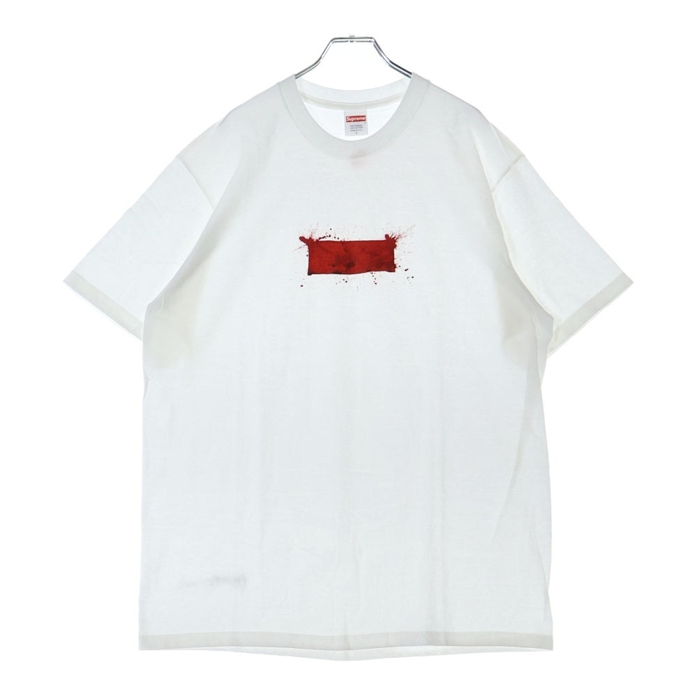 SUPREME(シュプリーム) 22SS Ralph Steadman Box Logo Tee ラルフステッドマン ボックスロゴ プリント 半袖Tシャツ カットソー ホワイト