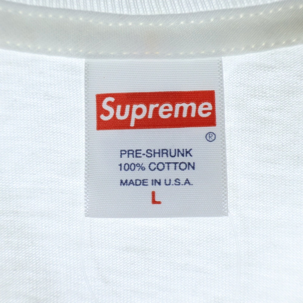 SUPREME(シュプリーム) 22SS Ralph Steadman Box Logo Tee ラルフステッドマン ボックスロゴ プリント 半袖Tシャツ カットソー ホワイト