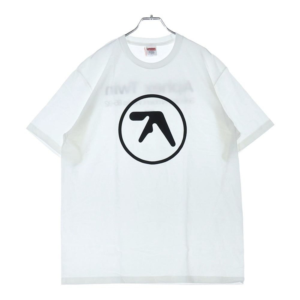 SUPREME(シュプリーム) 25SS Aphex Twin Ambient Works Tee エイフェックス ツイン アンビエントワークス プリント クルーネック 半袖Tシャツ カットソー ホワイト