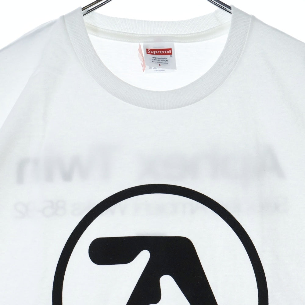 SUPREME(シュプリーム) 25SS Aphex Twin Ambient Works Tee エイフェックス ツイン アンビエントワークス プリント クルーネック 半袖Tシャツ カットソー ホワイト