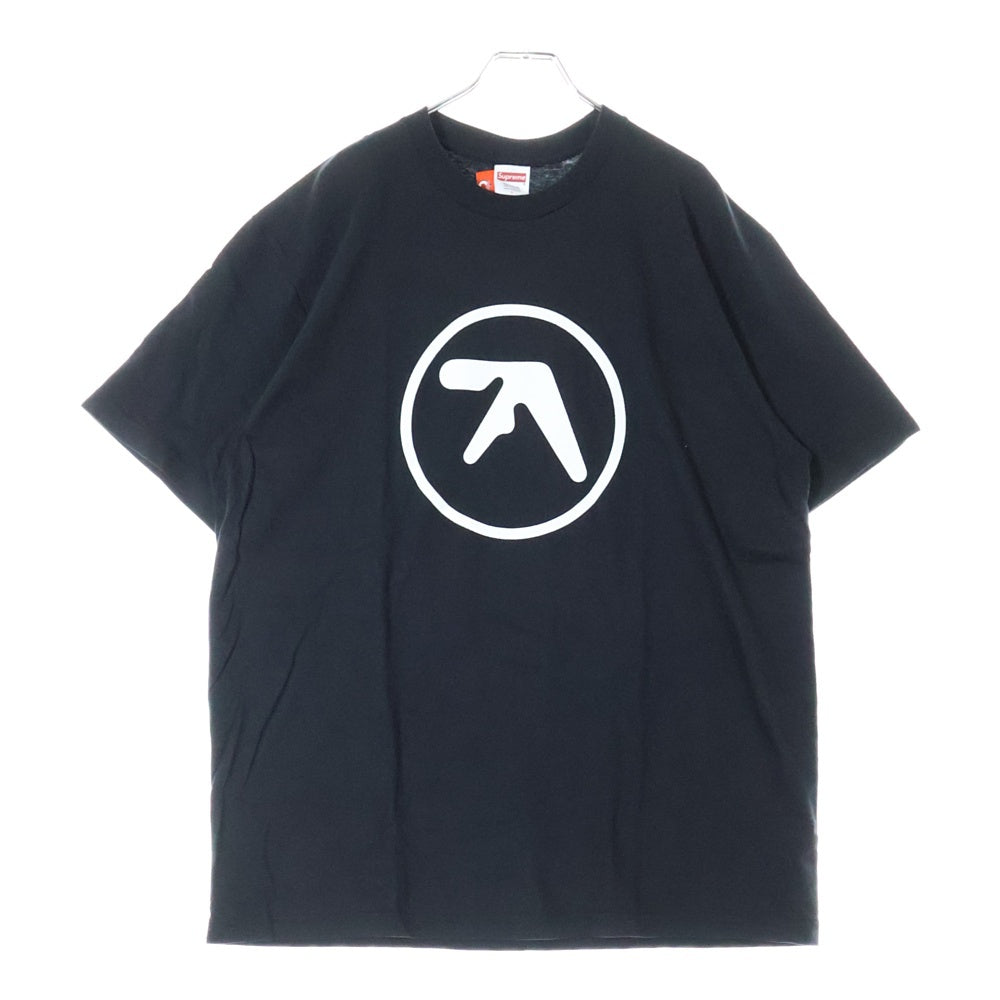 SUPREME(シュプリーム) 25SS Aphex Twin Ambient Works Tee エイフェックス ツイン アンビエントワークス プリント クルーネック 半袖Tシャツ カットソー ブラック