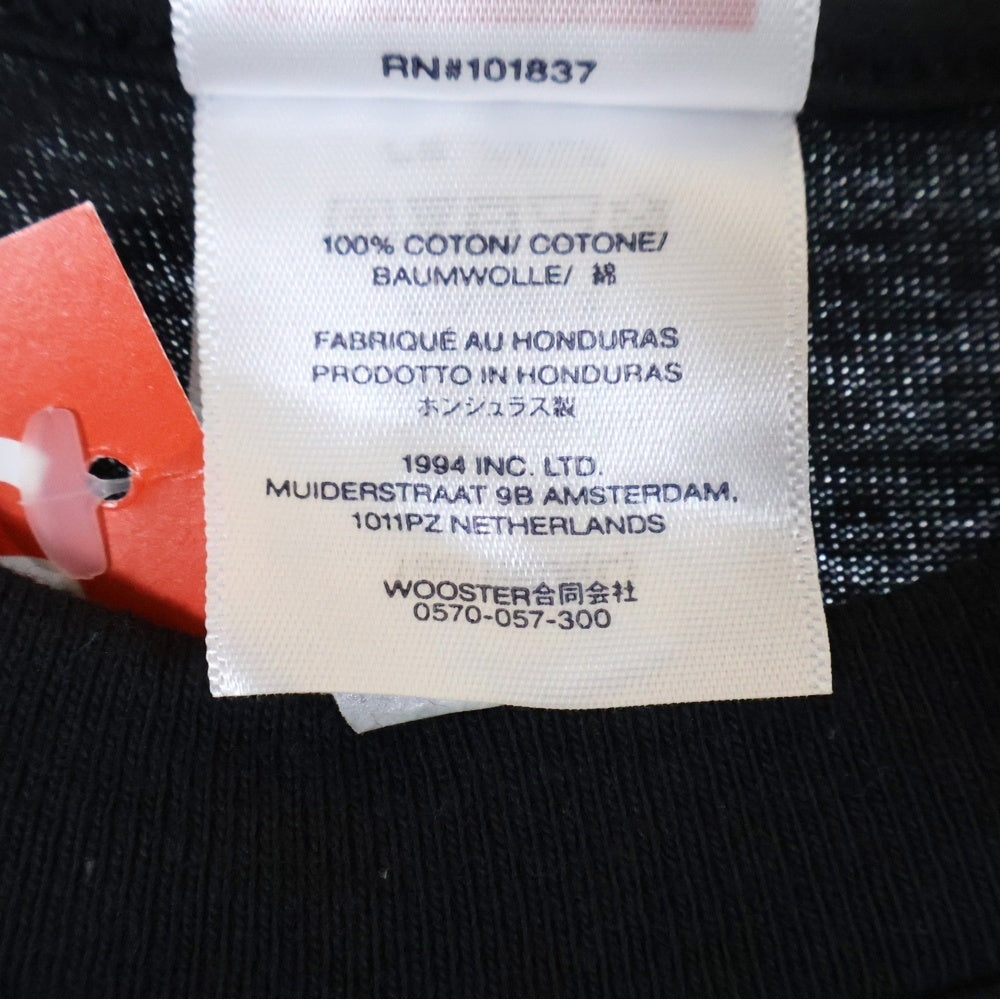 SUPREME(シュプリーム) 25SS Aphex Twin Ambient Works Tee エイフェックス ツイン アンビエントワークス プリント クルーネック 半袖Tシャツ カットソー ブラック