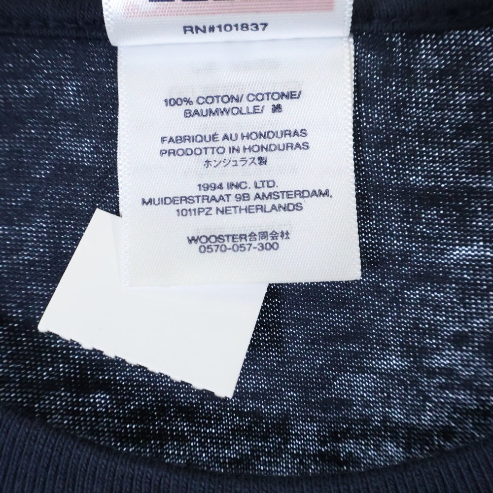 SUPREME(シュプリーム) 25SS Aphex Twin Ambient Works Tee エイフェックス ツイン アンビエントワークス プリント クルーネック 半袖Tシャツ カットソー ネイビー