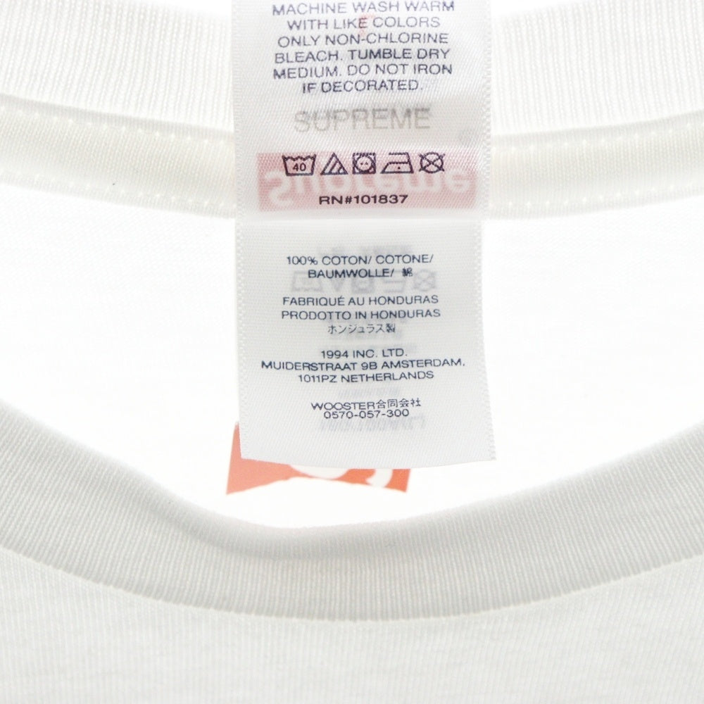 SUPREME(シュプリーム) 25SS Max B Tee マックスビー シーラブズミー フォトプリント クルーネック 半袖Tシャツ カットソー ホワイト