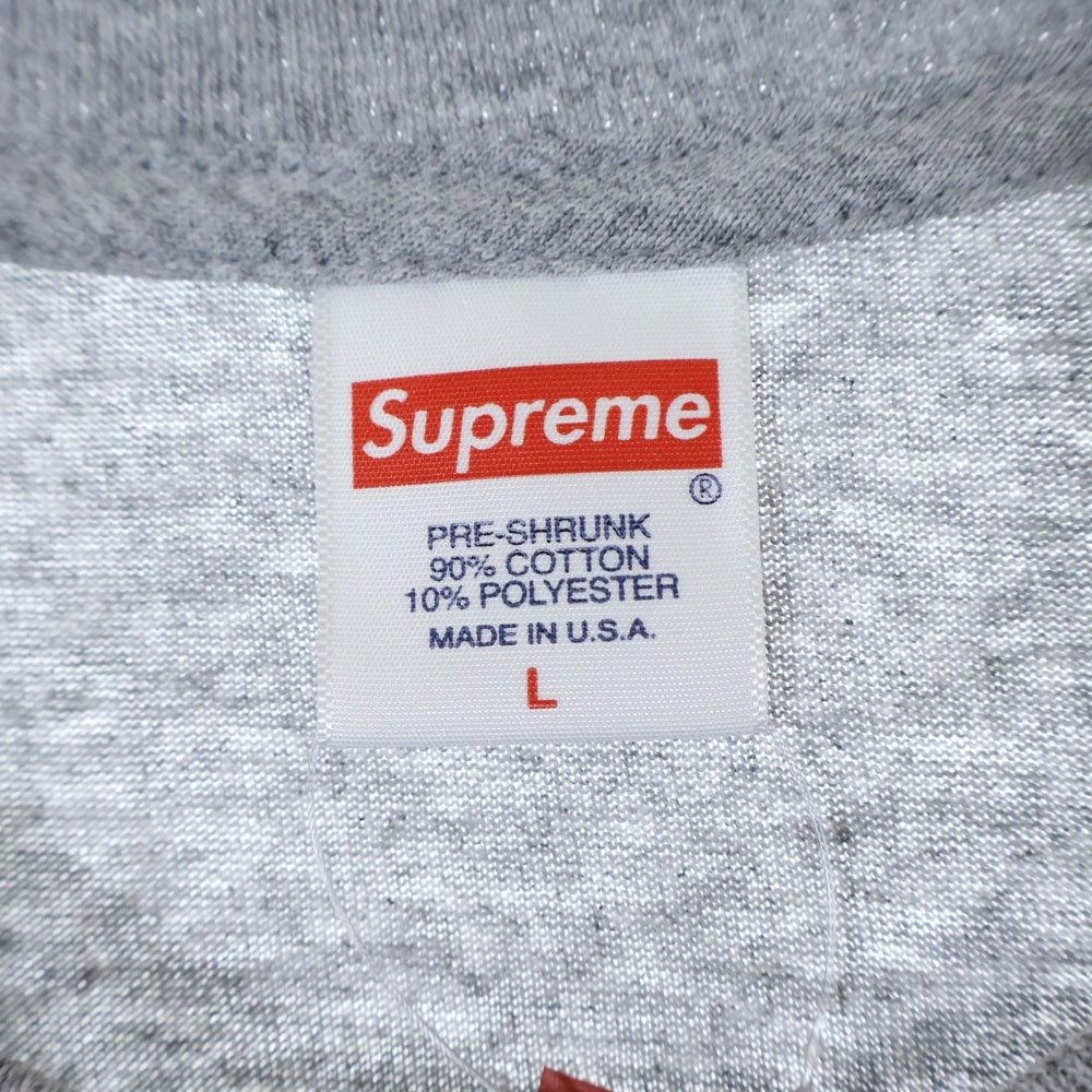 SUPREME(シュプリーム) 22SS Ralph Steadman Box Logo Tee ラルフステッドマン ボックスロゴ プリント 半袖Tシャツ カットソー グレー