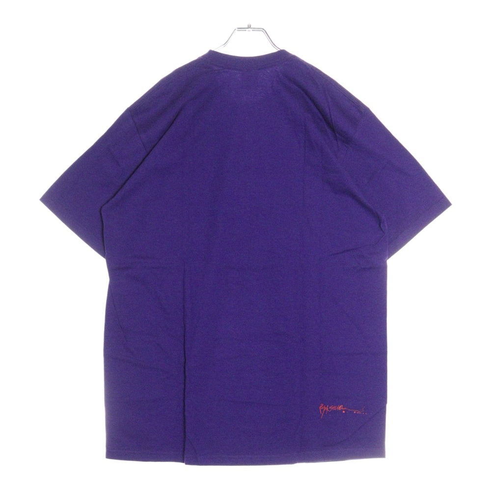 SUPREME(シュプリーム) 22SS Ralph Steadman Box Logo Tee ラルフステッドマン ボックスロゴ プリント 半袖Tシャツ カットソー パープル