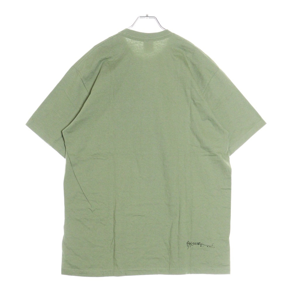 SUPREME(シュプリーム) 22SS Ralph Steadman Box Logo Tee ラルフステッドマン ボックスロゴ プリント 半袖Tシャツ カットソー グリーン