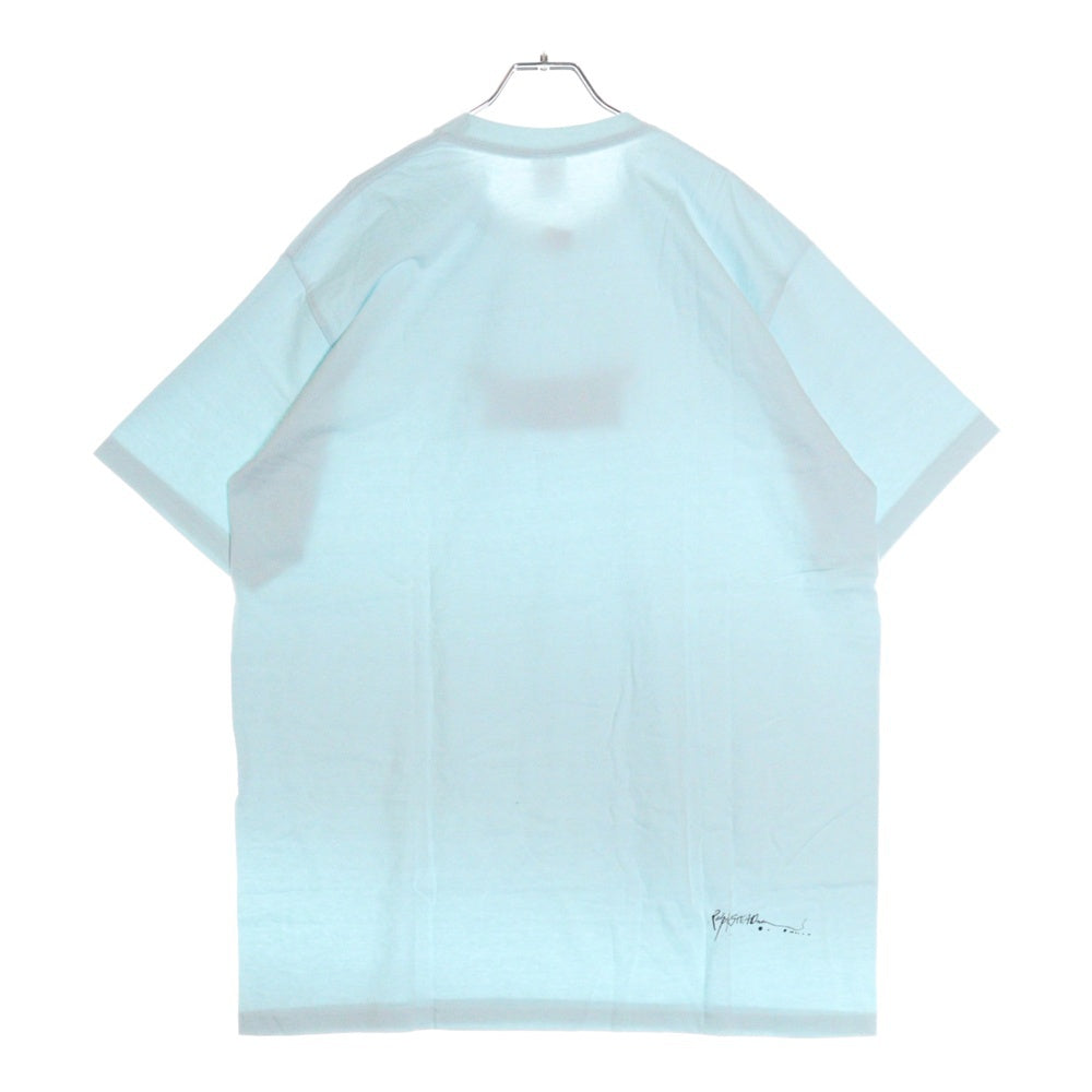 SUPREME(シュプリーム) 22SS Ralph Steadman Box Logo Tee ラルフステッドマン ボックスロゴ プリント 半袖Tシャツ カットソー ライトブルー
