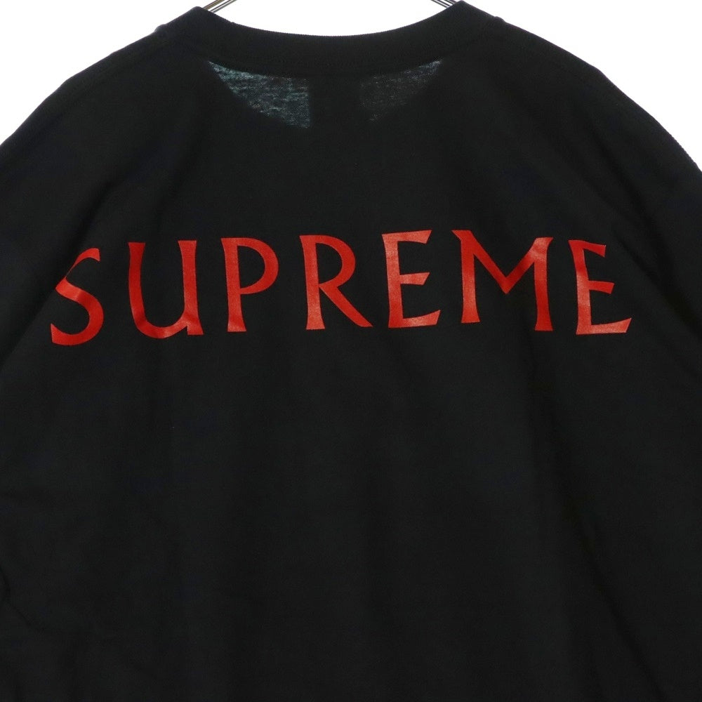 SUPREME(シュプリーム) 25SS Damien Hirst Tee ダミアンハースト プリント クルーネック 半袖Tシャツ カットソー ブラック