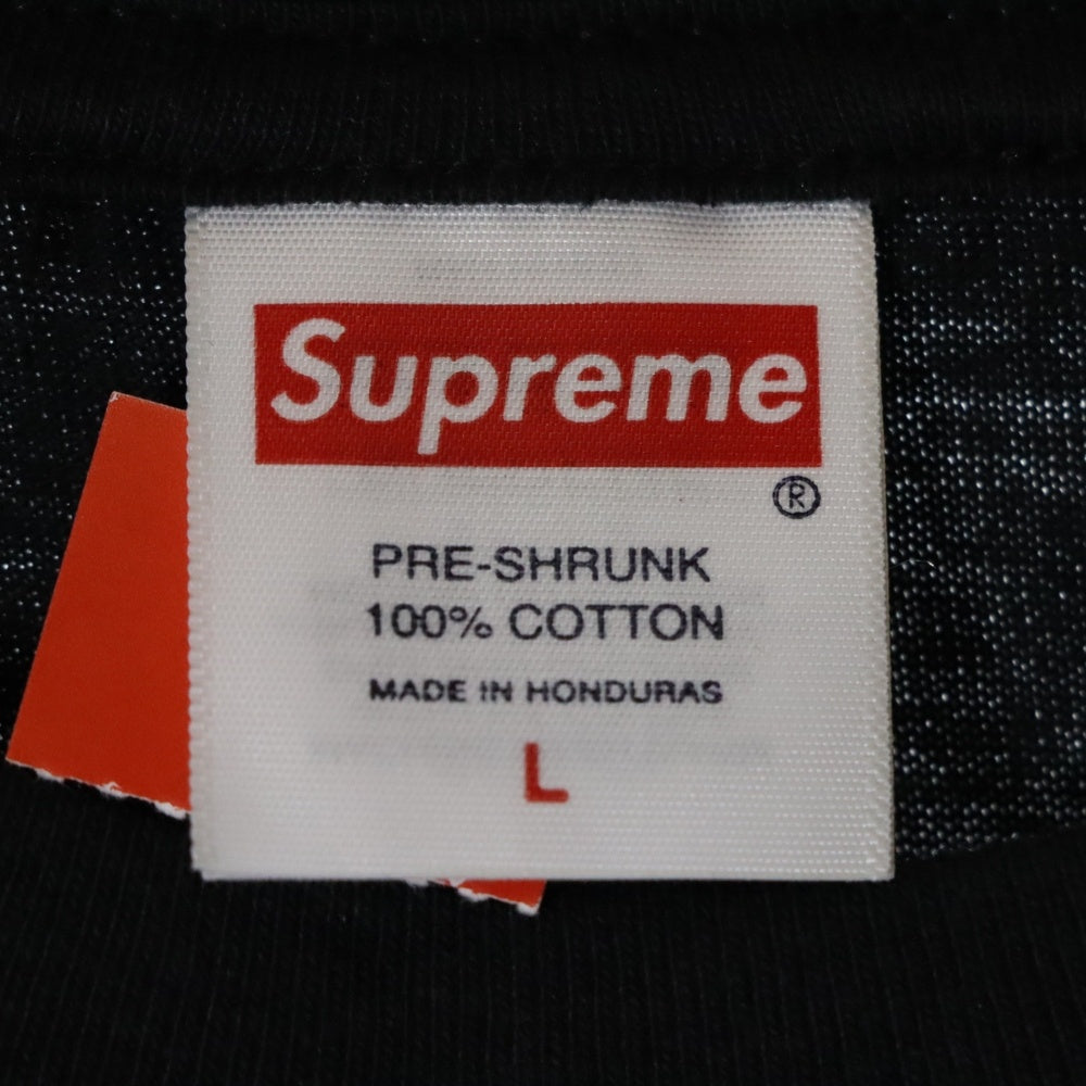 SUPREME(シュプリーム) 25SS Damien Hirst Tee ダミアンハースト プリント クルーネック 半袖Tシャツ カットソー ブラック