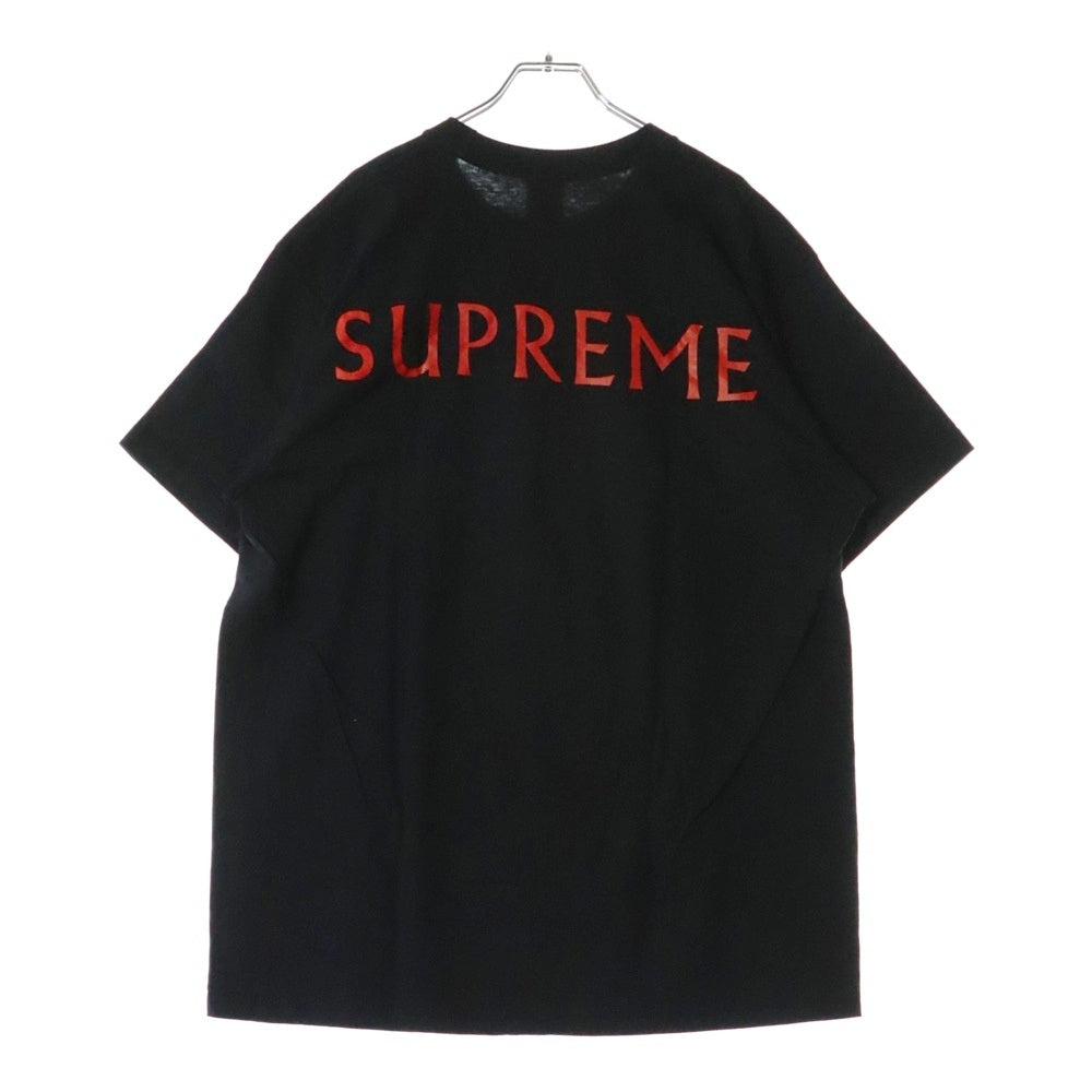 SUPREME(シュプリーム) 25SS Damien Hirst Tee ダミアンハースト プリント クルーネック 半袖Tシャツ カットソー ブラック