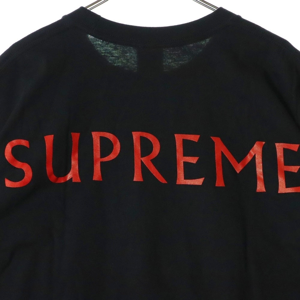 SUPREME(シュプリーム) 25SS Damien Hirst Tee ダミアンハースト プリント クルーネック 半袖Tシャツ カットソー ブラック