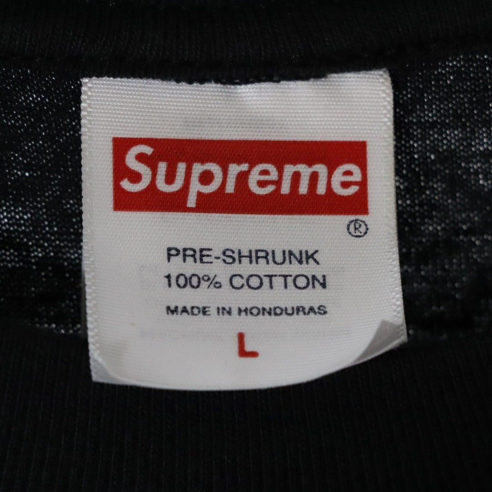 SUPREME(シュプリーム) 25SS Damien Hirst Tee ダミアンハースト プリント クルーネック 半袖Tシャツ カットソー ブラック