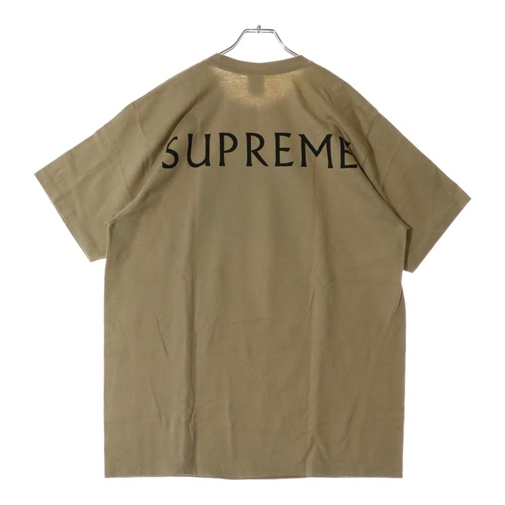 SUPREME(シュプリーム) 25SS Damien Hirst Tee ダミアンハースト プリント クルーネック 半袖Tシャツ カットソー ベージュ